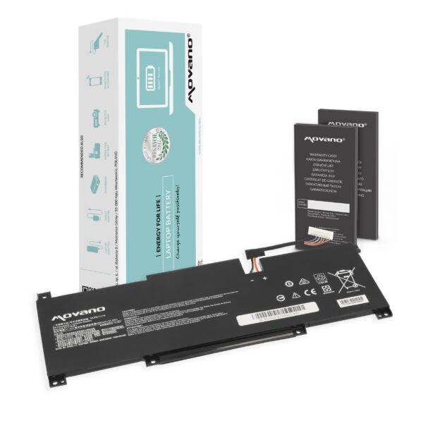 Bateria Movano para MSI Modern 14 C12M, Stealth 15M A11UEK
