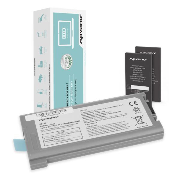 Bateria Movano para Panasonic ToughBook CF-30, CF-31, CF-53