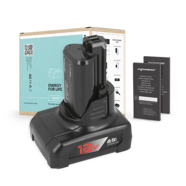 Bateria Movano 6000mAh 12V para Ferramentas Bosch - Compatível com BAT411, BAT420 e Mais