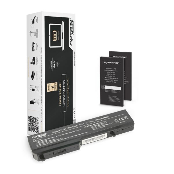 Bateria Movano Premium 5200mAh para Portátil Dell Vostro 1310, 1320, 1510 Series