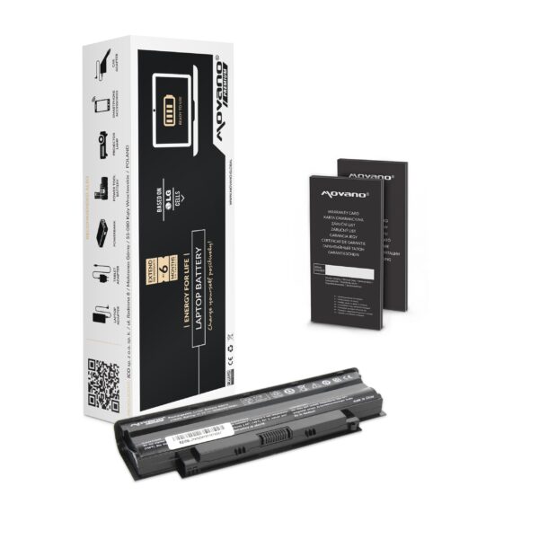 Bateria Movano Premium Alta Capacidade para Portáteis Dell Inspiron e Vostro Series