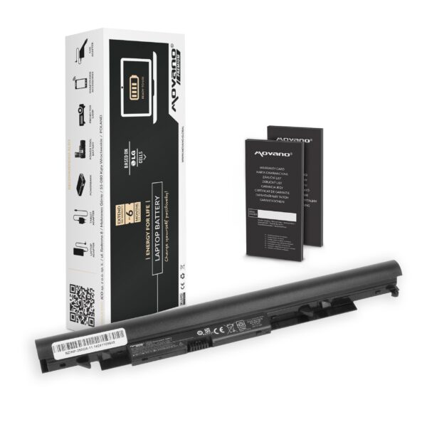 Bateria Movano Premium 11.1V 2600mAh para Portátil HP 240 G6, 250 G6, 14-BS, 15-BS Series - Qualidade Original