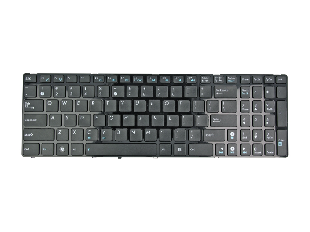 Teclado QWERTY US para Portátil Asus A52, K52, K53 Series - Green Computer - Image 3