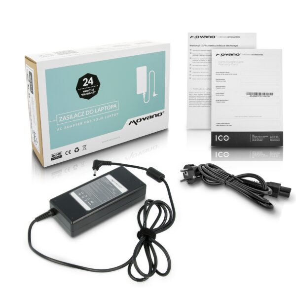Carregador Movano 90W 19V 4.74A (4.5x3.0mm) para Portátil Asus - Compatível com Múltiplas Séries