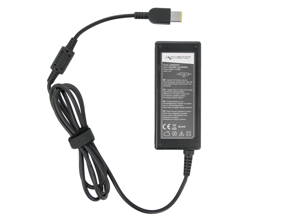 Carregador Movano 65W 20V 3.25A Retangular 11.0x4.5mm para Portáteis Lenovo IdeaPad e ThinkPad Series - Image 4